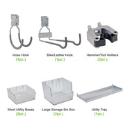 63 Piece Wall Mount Starter Kit